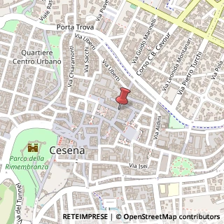 Mappa Corso Gastone Sozzi, 20, 47521 Cesena, Forlì-Cesena (Emilia Romagna)