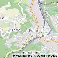 Hartă Alto Reno Terme