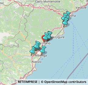 Mappa SP 25, 17025 Loano SV, Italia (11.13083)