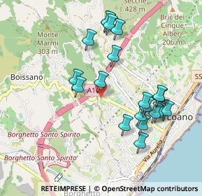 Mappa SP 25, 17025 Loano SV, Italia (0.969)