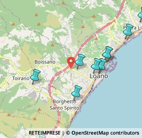 Mappa SP 25, 17025 Loano SV, Italia (2.64818)