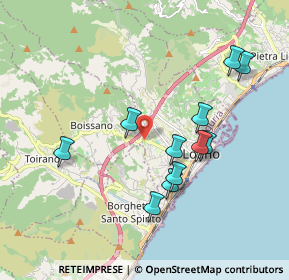 Mappa SP 25, 17025 Loano SV, Italia (1.83909)