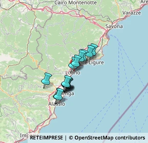 Mappa Molo centrale porto di, 17025 Loano SV, Italia (8.69067)