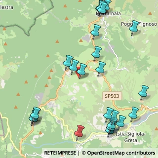 Mappa Via Covigliaio Camaggianica, 50033 Firenzuola FI, Italia (2.97308)