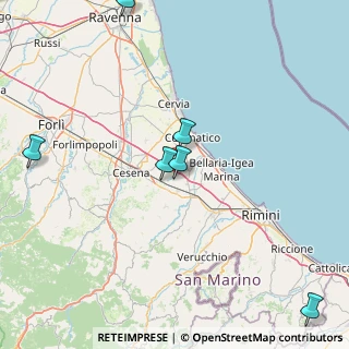 Mappa Via Branchise, 47035 Gambettola FC, Italia (56.72769)