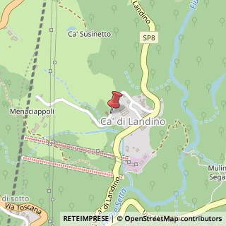 Mappa Via Ca'DI Landino, 3, 40035 Castiglione dei Pepoli, Bologna (Emilia Romagna)