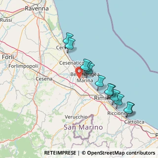Mappa Via Selve, 47030 San Mauro Pascoli FC, Italia (14.27833)