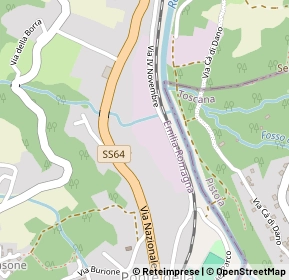 Mappa Ponte della venturina, 40045 Alto Reno Terme BO, Italia (0.20769)