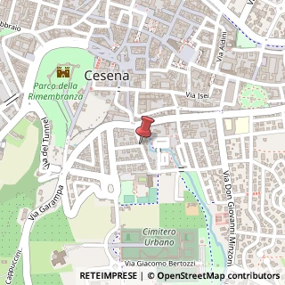 Mappa Via s. giovanni bono 15, 47023 Cesena, Forlì-Cesena (Emilia Romagna)