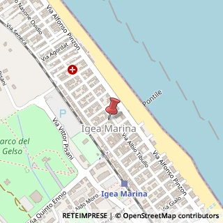 Mappa Via Albio Tibullo, 34, 47814 Bellaria-Igea Marina, Rimini (Emilia Romagna)