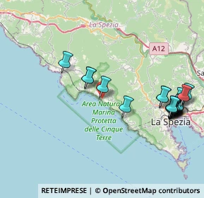 Mappa 19018 Vernazza SP, Italia (9.203)