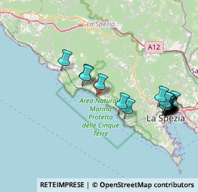 Mappa 19018 Vernazza SP, Italia (8.804)