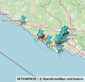 Mappa 19018 Vernazza SP, Italia (12.26938)