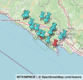 Mappa 19018 Vernazza SP, Italia (11.41895)