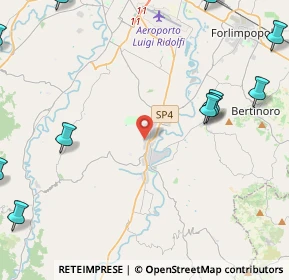 Mappa Via Aldo Moro, 47014 Meldola FC, Italia (6.98846)