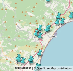 Mappa Via Maccagne, 17055 Toirano SV, Italia (5.513)