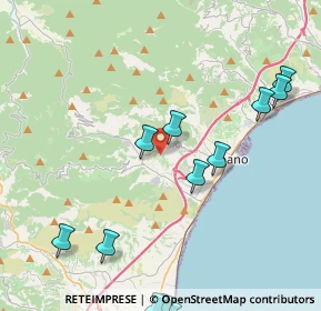 Mappa Via Maccagne, 17055 Toirano SV, Italia (5.81143)