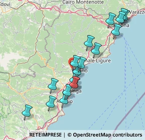 Mappa Via Maccagne, 17055 Toirano SV, Italia (15.80278)