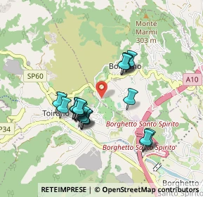 Mappa Via Maccagne, 17055 Toirano SV, Italia (0.793)