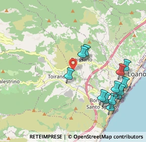 Mappa Via Maccagne, 17055 Toirano SV, Italia (2.27308)