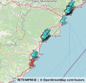 Mappa Via Sant'Agostino, 17025 Loano SV, Italia (17.6455)