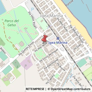 Mappa Via Aldo Moro, 24, 47814 Bellaria-Igea Marina, Rimini (Emilia Romagna)