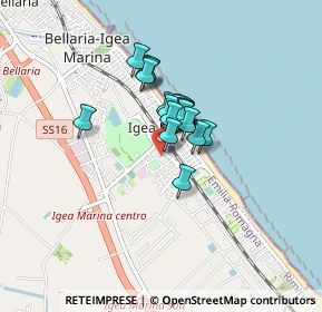 Mappa Piazzale Falcone e, 47814 Bellaria-Igea Marina RN, Italia (0.482)