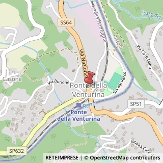 Mappa Via Nazionale, 12, 40045 Alto Reno Terme, Bologna (Emilia Romagna)