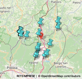 Mappa Via Tana, 40031 Castiglione dei Pepoli BO, Italia (14.355)