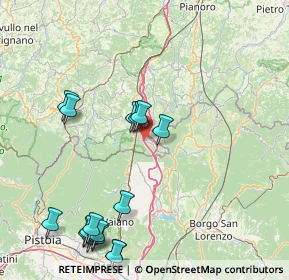 Mappa Via Tana, 40031 Castiglione dei Pepoli BO, Italia (20.0275)