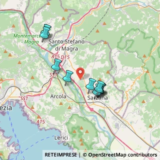 Mappa Via Pratolino, 19038 Sarzana SP, Italia (3.43909)