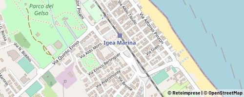 Mappa Bellaria-Igea Marina