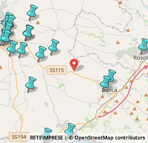 Mappa Contrada Minciucci, 97015 Modica RG, Italia (7.482)