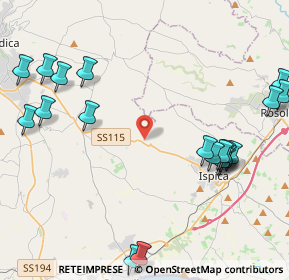 Mappa Contrada Minciucci, 97015 Modica RG, Italia (6.197)