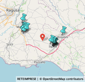 Mappa Contrada Minciucci, 97015 Modica RG, Italia (7.03667)