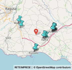 Mappa Contrada Minciucci, 97015 Modica RG, Italia (7.55714)