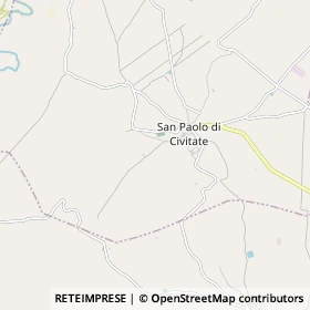 Mappa San Paolo di Civitate
