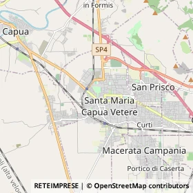 Mappa Santa Maria Capua Vetere
