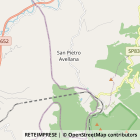 Mappa San Pietro Avellana