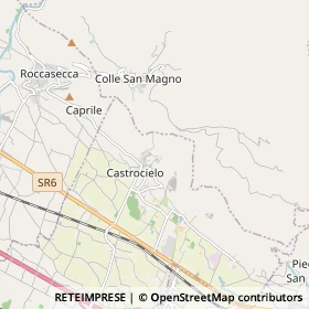 Mappa Castrocielo