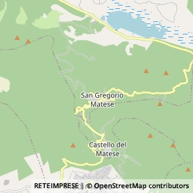 Mappa San Gregorio Matese
