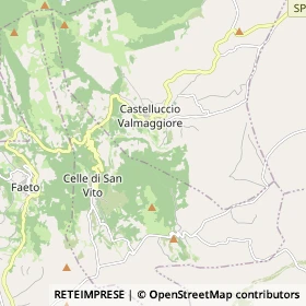 Mappa Castelluccio Valmaggiore