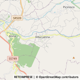 Mappa Villa Latina