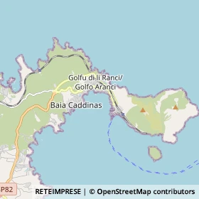 Mappa Golfo Aranci