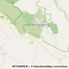 Mappa Rignano Garganico