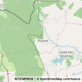 Mappa Pizzone