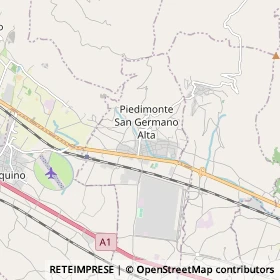 Mappa Piedimonte San Germano