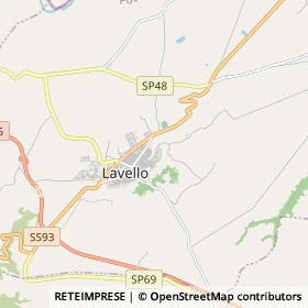 Mappa Lavello