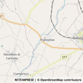 Mappa Francolise