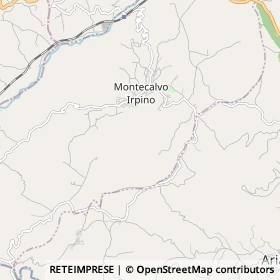 Mappa Montecalvo Irpino